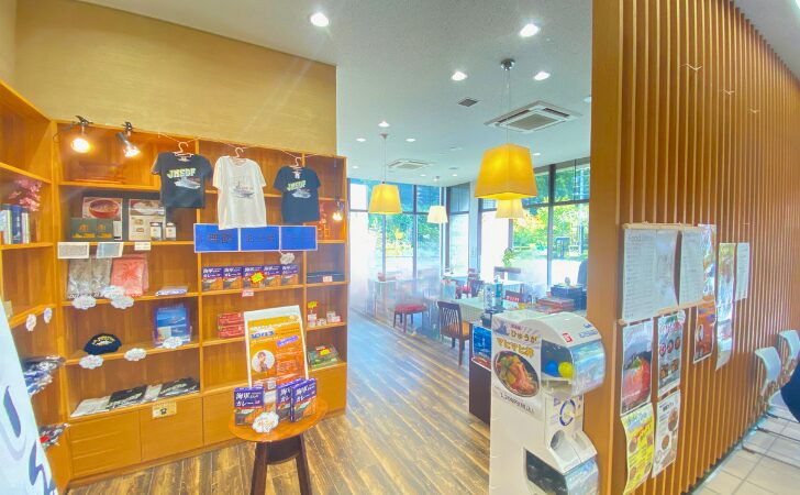 舞鶴引揚記念館の中にある桟橋カフェの画像